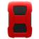 Внешний жесткий диск Portable HDD 2TB ADATA HD330 (Red), Silicone, USB 3.2 Gen1, 133x89x16mm, 190g /3 года/ [AHD330-2TU31-CRD]