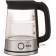 Чайник электрический Tefal Glass Kettle KI750D30 1.7л. 2400Вт серебристый корпус: стекло/металл (8010000020)