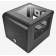 Корпус Thermaltake Core V1 черный miniITX 2x80mm 1x120mm 1x140mm 2xUSB3.0 audio bott PSU [CA-1B8-00S]