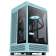 Корпус Thermaltake The Tower 100 Turquoise голубой miniITX 1x120mm 3x140mm 2xUSB3.0 audio bott PSU [CA-1R3-00SBWN-00]
