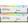Оперативная память DDR5 2x32GB 6000MHz Kingston KF560C36BWEAK2-64 Fury Beast White Expo RGB RTL Gaming PC5-48000 CL36 DIMM 288-pin 1.35В dual rank с радиатором Ret [KF560C36BWEAK2-64]