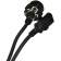 Кабель компьютер - розетка 220V ( угловая Евровилка) VDE 3G*1.5mm2 VCOM CE021-CU1.5-1.8 , 1,8м