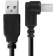 Кабель Greenconnect 1.0m USB 2.0, AM/BM угловой, черный, 28/28 AWG, экран, армированный, морозостойкий, GCR-UPC3M2-BB2S-1.0m [GCR-UPC3M2-BB2S-1.0m]