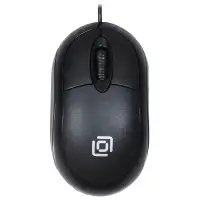 Мышь Oklick 105S черный оптическая 800dpi USB для ноутбука 3but (400941)