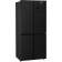 Холодильник Weissgauff WCD 450 XB NoFrost Inverter 2-хкамерн. черный инвертер