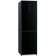 Холодильник Hitachi R-BG410PUC6X GBK 2-хкамерн. черный стекло инвертер