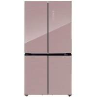 Холодильник Lex LCD505PnGID 2-хкамерн. розовое золото стекло