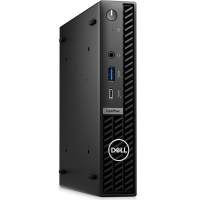 Неттоп Dell Optiplex 7020 Micro i3 14100T (2.7) 8Gb SSD256Gb UHDG 730 Windows 11 Professional GbitEth WiFi BT 90W мышь клавиатура черный (7020-3861)