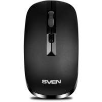 Мышь беспроводная Sven RX-260W чёрная (2,4 GHz, 3+1кл. 800/1200/1600DPI, блист.) [SV-018160]