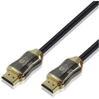 Кабель HDMI 19M/M,ver. 2.1, 8K@60 Hz 2m метал разъемы, нейлоновая оплетка Telecom TCG300-2M