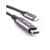 Кабель-адаптер USB 3.1 Type-Cm - HDMI A(m) 4K@60Hz, 1.8m ,Aluminium Shell,VCOM [CU423MC-1.8M]