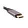 Кабель-адаптер USB 3.1 Type-Cm - DP(m) 4K@60Hz, 1.8m , Aluminium Shell,VCOM [CU422MC-1.8M]