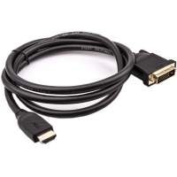 Кабель HDMI AM/DVI(24+1)M, 1.5м, CU, 1080P@60Hz, VCOM [CG484G-1.5M]