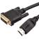Кабель HDMI AM/DVI(24+1)M, 1.8м, CU, 1080P@60Hz, 2F, VCOM CG484G-1.8M