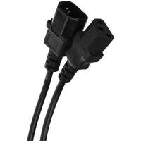 Кабель монитор - компьютер 220V (UPS  устройство) VDE 3G*0.75mm2 VCOM CE001-CU0.75-3, 3,0м