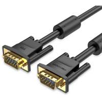 Кабель Vention VGA 15M/15M с 2 ферритовыми фильтрами - 2м. [DAEBH]