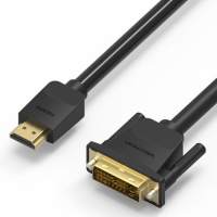 Кабель Vention HDMI 19M/DVI-D Dual link 25M - 5 м. [ABFBJ]