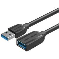 Удлинитель -Vention USB 3.0 AM/AF - 3м Black Edition [VAS-A45-B300]