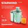 Соковыжималка центробежная Starwind SJ2326 750Вт рез.сок.:500мл. бирюзовый/бирюзовый