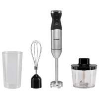 Блендер погружной Hyundai HYB-H3824 800Вт серебристый/черный Блендер погружной Hyundai HYB-H3824 800Вт серебристый/черный