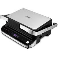 Электрогриль Kitfort КТ-1682 2000Вт черный/серебристый Электрогриль Kitfort КТ-1682 2000Вт черный/серебристый