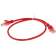 Патч-корд Premier PP12-0.5M/R 1000Гбит/с UTP 4 пары cat.5E CCA molded 0.5м красный RJ-45 (m)-RJ-45 (m)