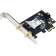 Сетевой адаптер Wi-Fi + Bluetooth Asus PCE-AX1800 AX1800 PCI Express (ант.внеш.съем) 2ант.