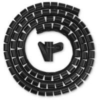 Кабельный органайзер Buro BHP CG252B Spiral Hose 25x2000mm Black