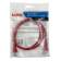 Патч-корд Buro UTP 4 пары cat.5E CCA molded 1м красный RJ-45 (m)-RJ-45 (m) (UTP-5E-1M-R)