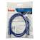 Патч-корд Buro UTP 4 пары cat.5E CCA molded 1м голубой RJ-45 (m)-RJ-45 (m) (UTP-5E-1M-BL)