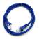 Патч-корд Buro UTP 4 пары cat.5E CCA molded 1м голубой RJ-45 (m)-RJ-45 (m) (UTP-5E-1M-BL)