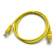 Патч-корд Buro UTP-5E-1M-Y UTP 4 пары cat.5E CCA molded 1м желтый RJ-45 (m)-RJ-45 (m)