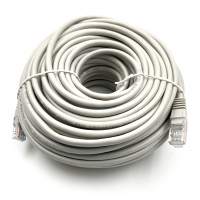 Патч-корд Buro UTP-5E-30M-G UTP 4 пары cat.5E CCA molded 30м серый RJ-45 (m)-RJ-45 (m)