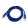 Патч-корд Buro UTP-5E-3M-BL UTP 4 пары cat.5E CCA molded 3м синий RJ-45 (m)-RJ-45 (m)