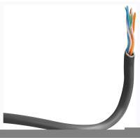 Кабель сетевой Buro BU-COP-045 UTP 4 пары cat.5E solid 0.45мм Cu 305м серый