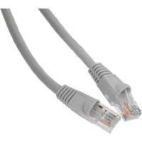 Патч-корд Buro UTP-6-20M-G UTP 4 пары cat.6 CCA molded 20м серый RJ-45 (m)-RJ-45 (m)