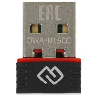 Сетевой адаптер Wi-Fi Digma DWA-N150C N150 USB 2.0 (ант.внутр.) 1ант.