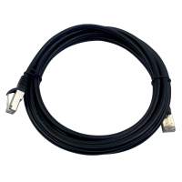 Патч-корд Buro BU-7-3M STP 4 пары cat.7 CCA molded 3м черный RJ-45 (m)-RJ-45 (m)
