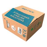 Кабель сетевой BHP-C6CU UTP 4 пары cat.6 solid 0.55мм Cu 305м серый