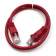 Патч-корд Buro UTP-5E-0.5M-R UTP 4 пары cat.5E CCA molded 0.5м красный RJ-45 (m)-RJ-45 (m)