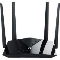 Роутер беспроводной Netis NX10 AX1500 10/100/1000BASE-TX черный