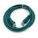 Патч-корд Buro UTP-5E-1,5M-GR UTP 4 пары cat.5E CCA molded 1.5м зеленый RJ-45 (m)-RJ-45 (m)