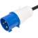 Блок распределения питания Powercom PDU-32AV24-14C3-10C9-1P