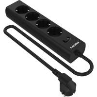 Сетевой фильтр Philips CHP2145BC/51 5м (4 розетки) черный (коробка)