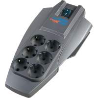 Сетевой фильтр Pilot X-Pro 7м (6 розеток) серый (коробка)