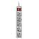 Сетевой фильтр PC Pet AP01006-3-G 3м (5 розеток) серый (пакет ПЭ)