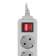 Сетевой фильтр PC Pet AP01006-3-G 3м (5 розеток) серый (пакет ПЭ)