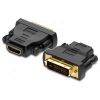 Переходник Адаптер-Vention DVI 24+1 M/ HDMI 19F Двунаправленный [AILB0]