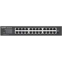 Коммутатор/ ZYXEL GS1100-24E Switch , 24xGE, rack 19 