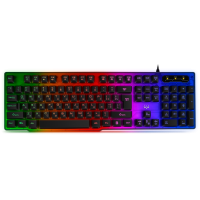 Клавиатура Sven игровая KB-G8500 (104 кл, 12 Fn  функций, прозрач. корп.,подсв, мет. основание ) [SV-019709]